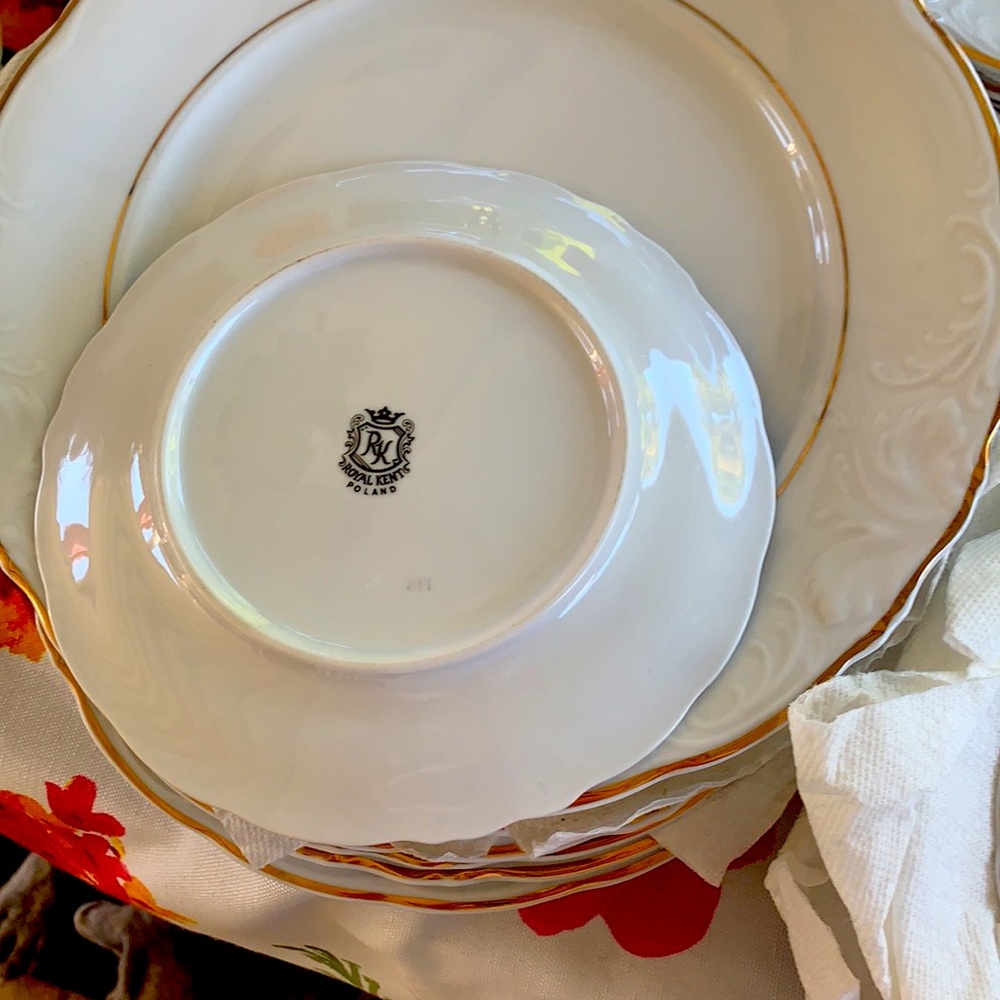 Royal Kents Poland China plates